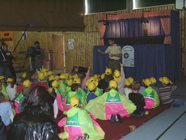 Verkehrspuppenb&uuml;hne Polizeidirektion Weiden