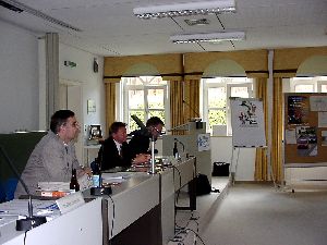 Begrüßung durch EPHK Hubert Schröder