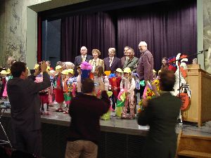 Schlussbild: ABC-Sch&uuml;tzen mit Ehreng&auml;sten