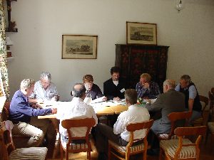 Im Jägerstüberl lässt sich gut arbeiten ...