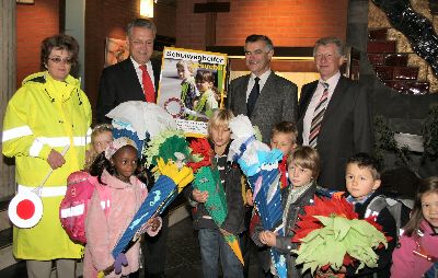 Vorstellung des Plakats �Schulweghelfer gesucht�