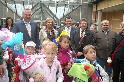 Abmarsch zum Au�entermin