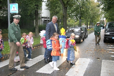 Erste �bungen mit Herrn Herrmann und Herrn Voit