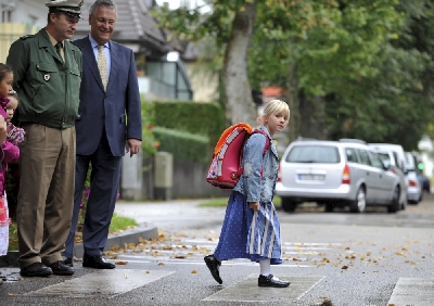 Das freut den Minister und den Kontaktbeamten � alles richtig gemacht