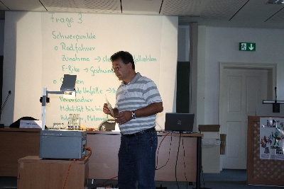 Peter Geck vom KVR M�nchen-Stadt, engagiert und sehr informativ