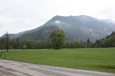 Grau und Wolken verhangen zeigt sich Wildbad Kreuth � gute �u�ere Umst�nde f�r eine erfolgreiche Seminararbeit