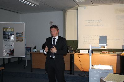 Hier nochmals Markus W�rle � wahrscheinlich das letzte Mal in seiner Funktion als Leiter des Seminars Bayern in Kreuth: Eine neue Aufgabe steht ins Haus