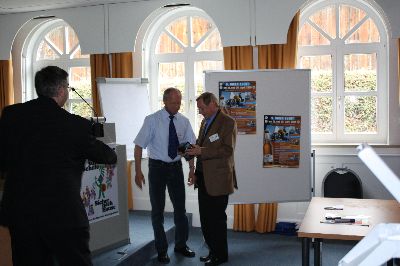 Walter Schwab freut sich sehr �ber dieses Geschenk � die Mittelfranken sind halt besonders aufmerksame Menschen mit den richtigen Leute an der richtigen Stelle � vielen Dank Herr D�rr!